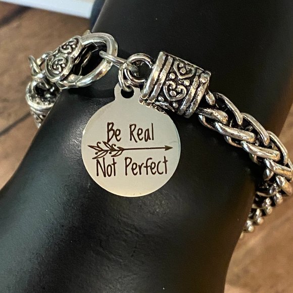 Be Real Not Perfect Bracelet - Picture 1 of 2